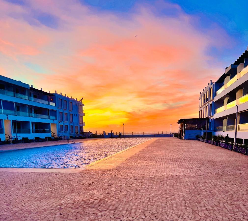 The Blue Pearl-Sensational Beach Apartment In Aourir Agadir Dış mekan fotoğraf