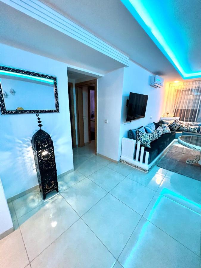 The Blue Pearl-Sensational Beach Apartment In Aourir Agadir Dış mekan fotoğraf