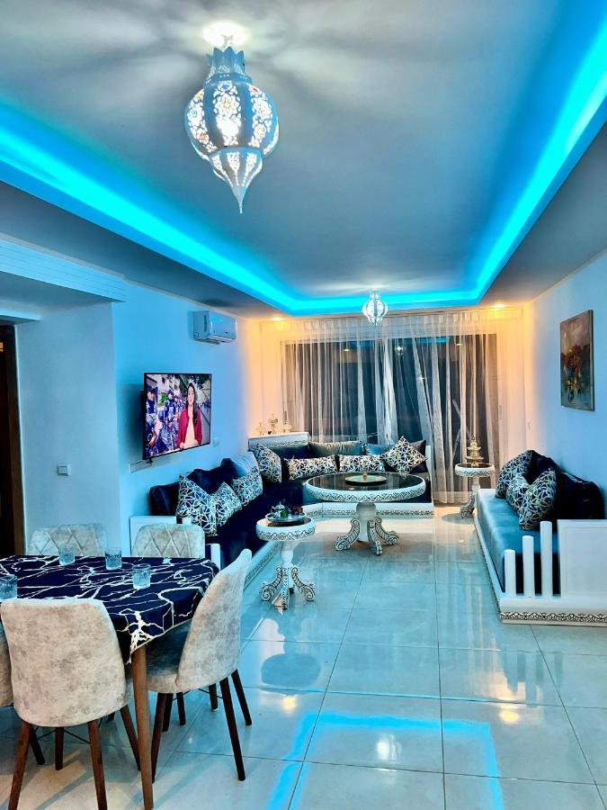 The Blue Pearl-Sensational Beach Apartment In Aourir Agadir Dış mekan fotoğraf